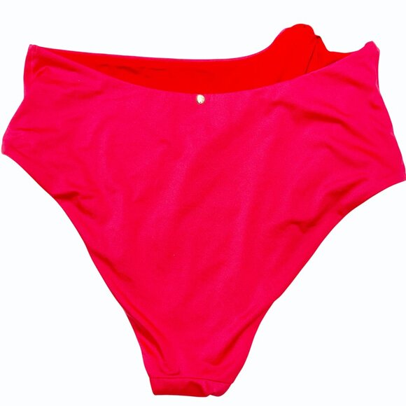 Victorias Secret Swim Twist 1 Shoulder Monokini‎ Womens XXL 1Piece Swimsuit Red - Picture 6 of 12